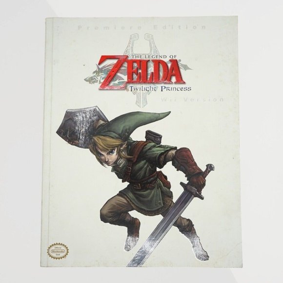 Twilight Princess,‎ Legend of Zelda Premiere Edition Strategy Guide Adult - Picture 1 of 8